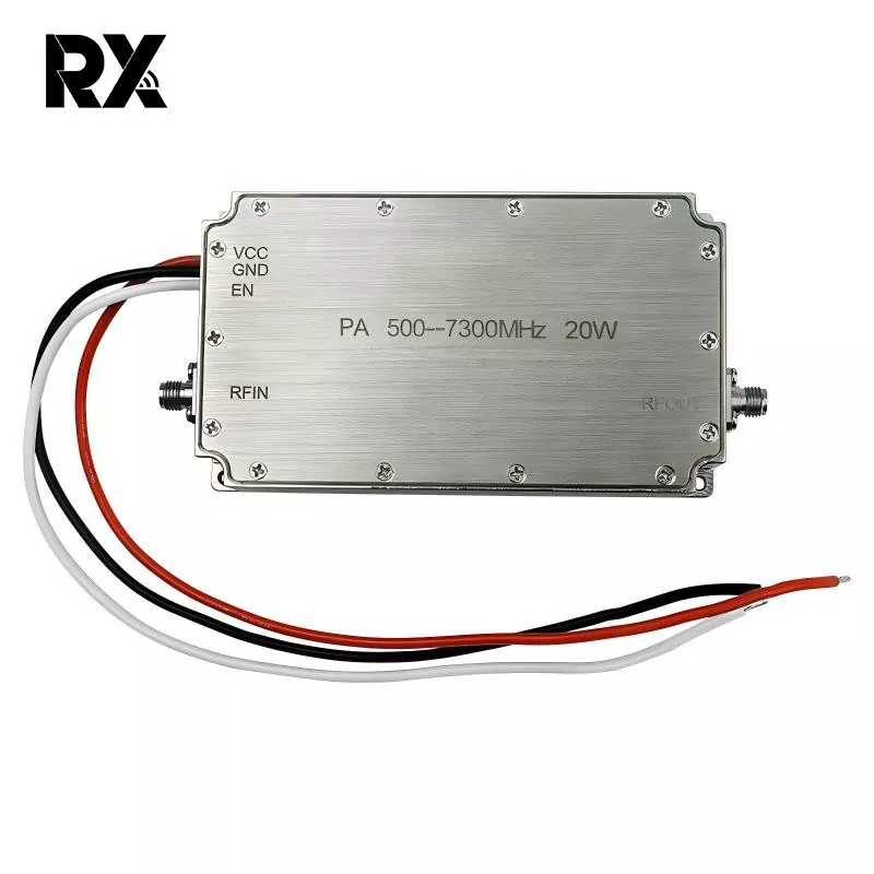 20W 500-7300MHz Ultralaajakaistainen tehovahvistin