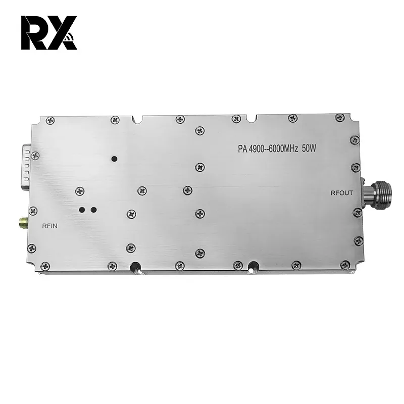 Ultra-kaistainen WiFi 5G signaalihäiriötehovahvistin 50W